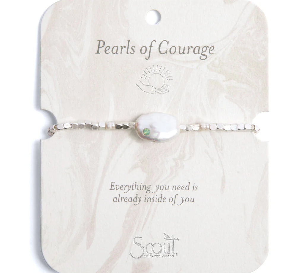 Pearl Affirmation Bracelet