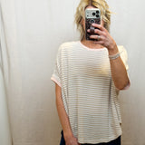Boxy Stripe Top