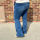 Plus Skylar Slim Bootcut Vervet Jeans