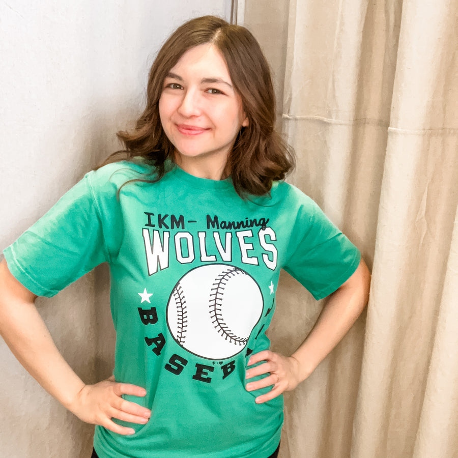 Wolves Baseball Tee