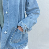 Girls Patch Pocket Denim Jacket