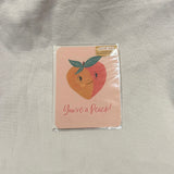 You're a Peach! Greeting Card