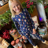 Kids Peppermint Pine Pajama Set