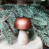 Lacquer Top Wood Mushroom