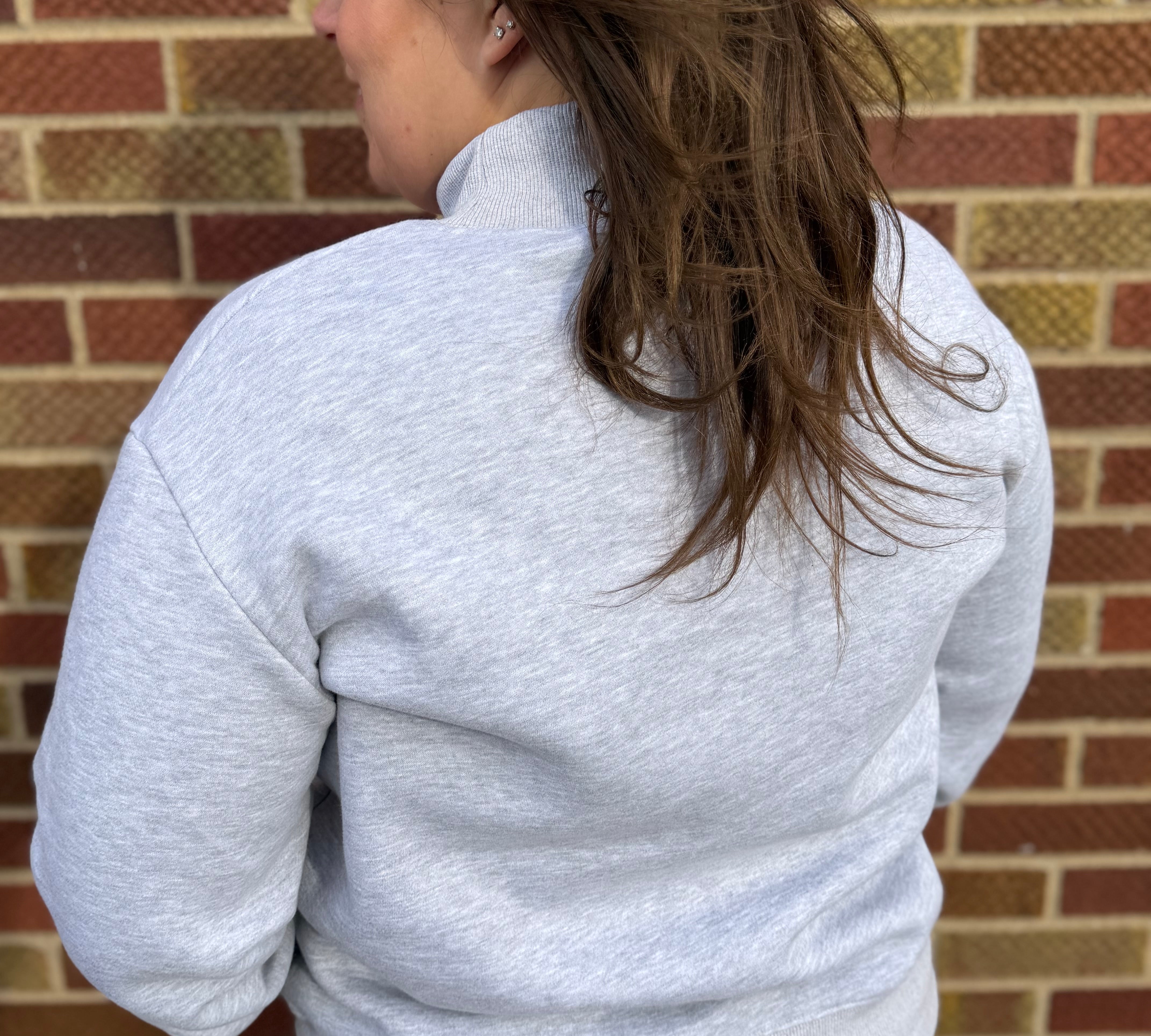 Mock Neck Sweatshirt
