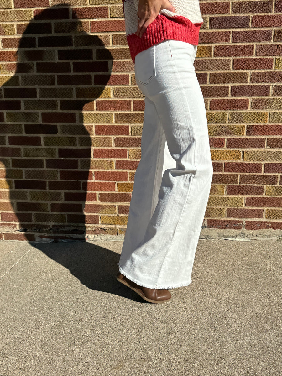 Wide Leg Palazzo Jeans