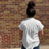 Stripe Collared Button Down Shirt