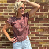 Ditsy Floral Knit Top
