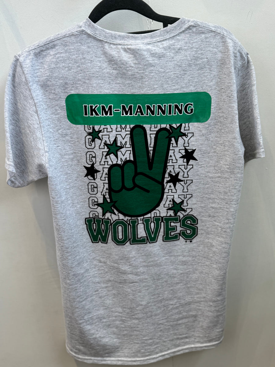 IKM-Manning Peace Sign Pocket Tee