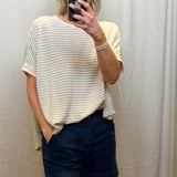 Boxy Stripe Top