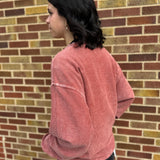 Bold Luxe Corded Crew