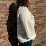 Oversized V Neck Sweater