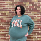 Fall Plaid Tee Long Sleeve
