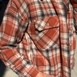 Brushed Button Down Top w/Chest Pockets