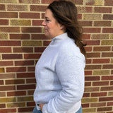 Mock Neck Sweatshirt