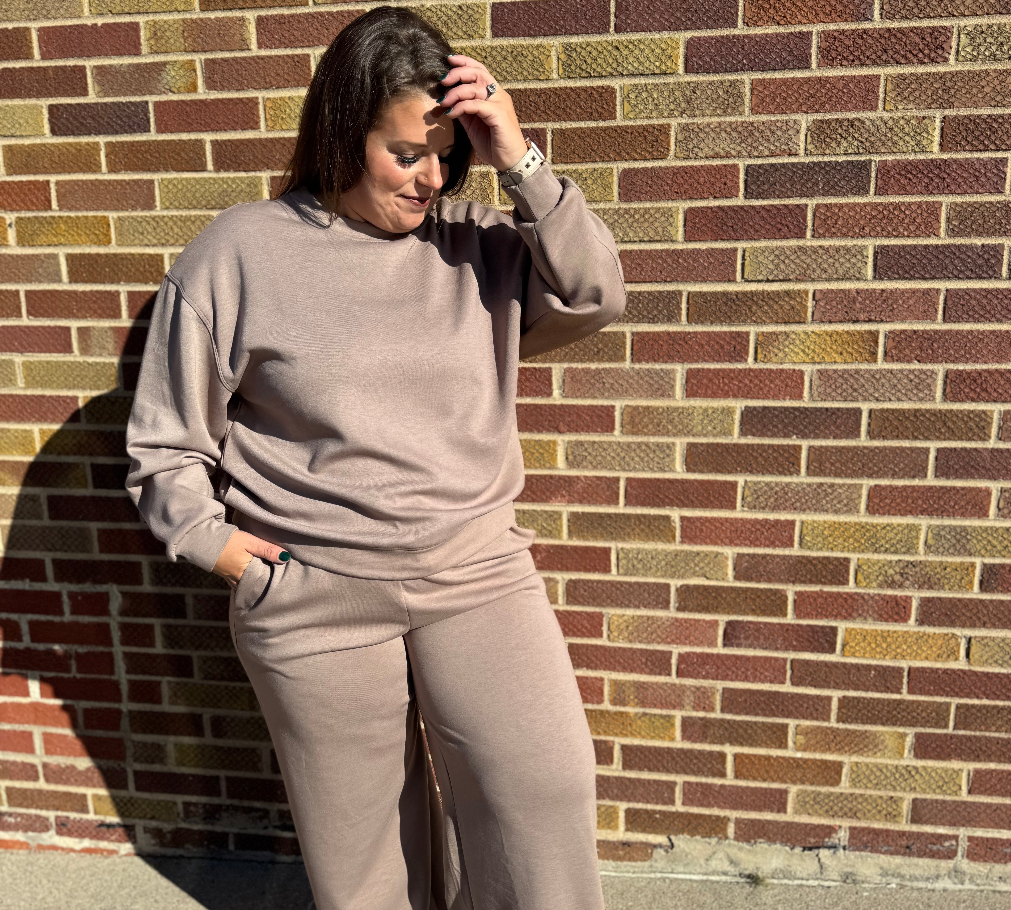 Plus Scuba Crewneck Pullover