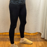 Black Fleece Leggings