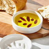 Olive Branch Oil & Vinegar Dipping Dish 4.5"