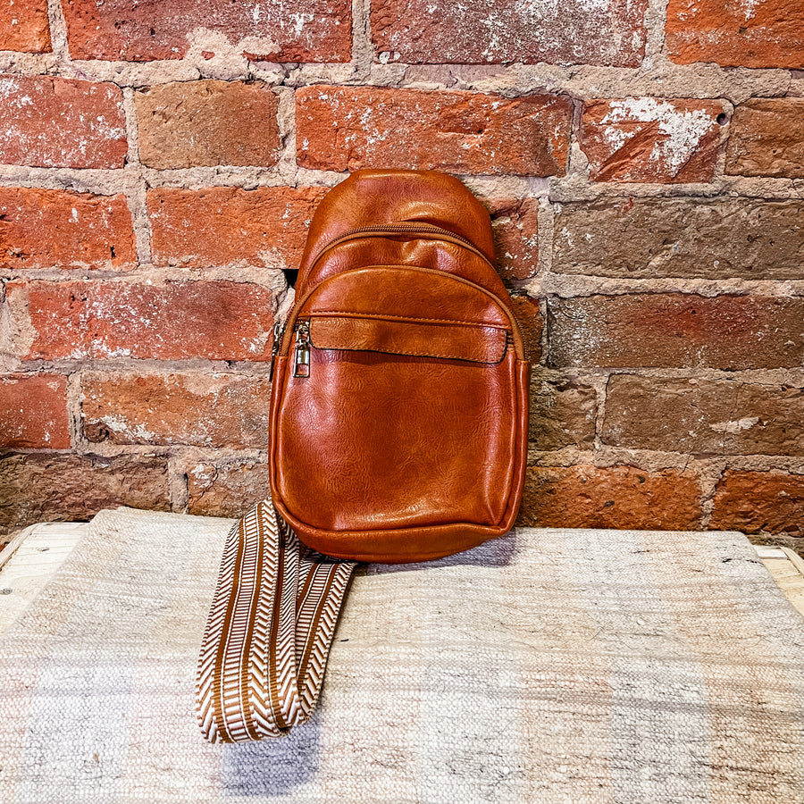 Larissa Sling Bag with Zipper Details