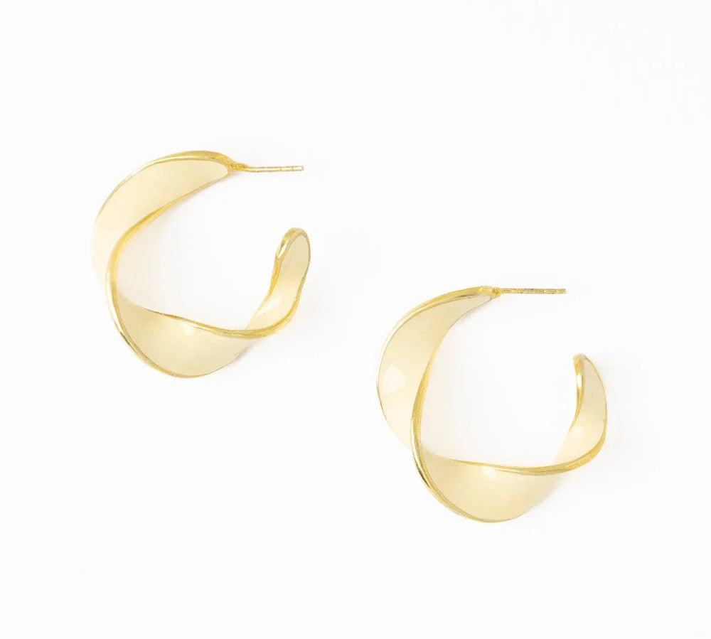 Vanessa Twisted Hoop