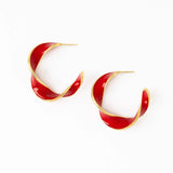 Vanessa Twisted Hoop