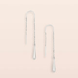 Teardrop Threader Earring