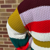 Plus Multi Color Knit Sweater