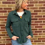 Corduroy Button Down Shacket