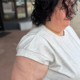 Plus Sleeveless Techo Knit Top