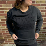 Iowa College Lines Crew Sweatshirt