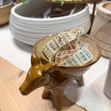 Donkey Stoneware Bowl