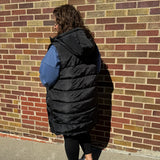 Plus Puffer Long Vest
