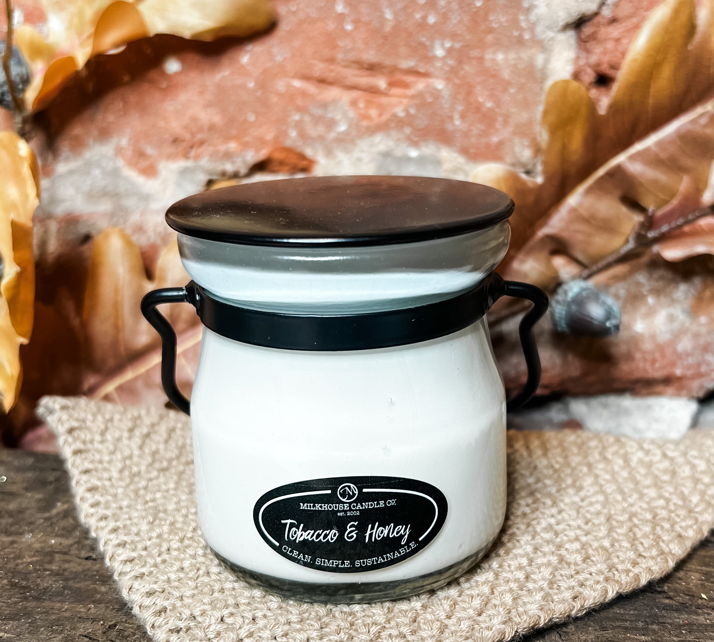 Milkhouse Black Cream Jar 5oz