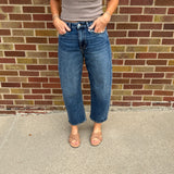 Judy Blue Petite Marlow Arc Barrel Jean