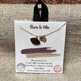Football Pendant Necklace