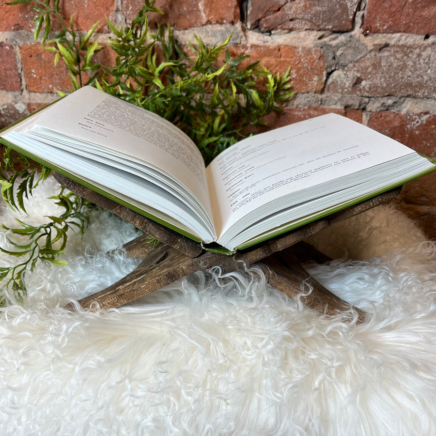 Reclaimed Wood Book Holder 11x7”