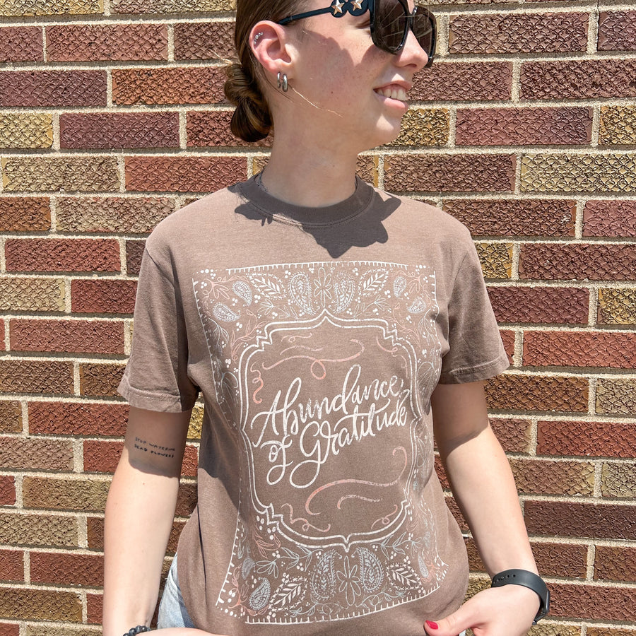 Abundance of Gratitude Graphic Tee