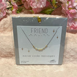 Morse Code Necklace
