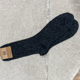 Ribbed Knit Crew Socks