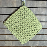 Cotton Crochet Pot Holder 8”