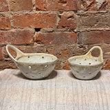 Stoneware Colander w/Handle