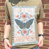 Surrounded By His Goodness Graphic Tee