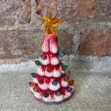 LED Retro Mini Tree w/ Star 4.75”