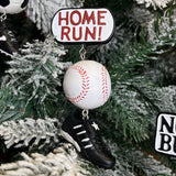 Sports Ball/Shoes Dangle Resin Orn 3.5”