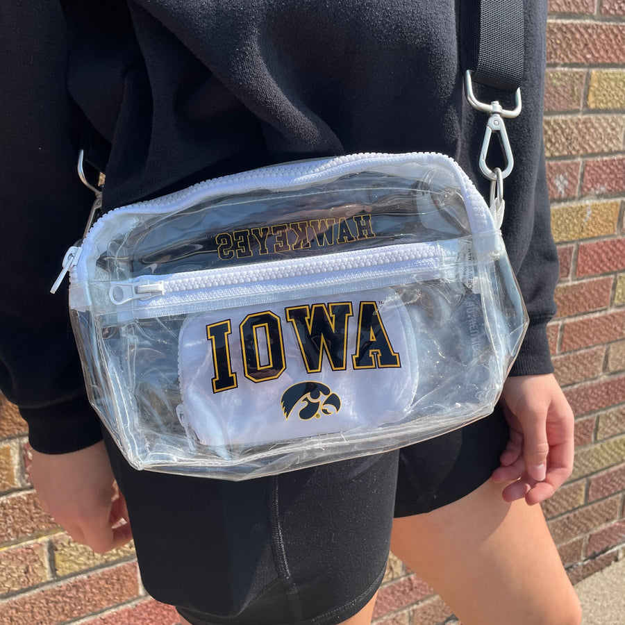 Iowa Stellan Clear Crossbody Bag