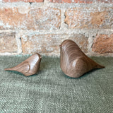 Faux Woodgrain Bird Decor