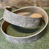 Faux Textured Leather Belt