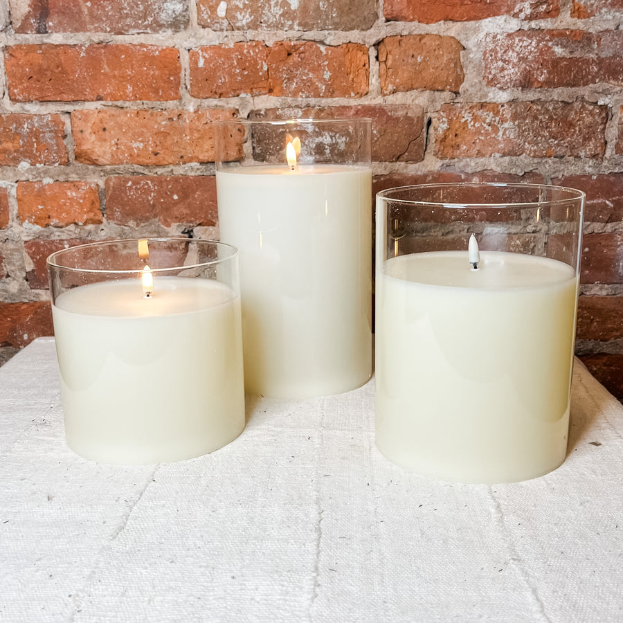 Simply Ivory Radiance Poured Candle 5.75”