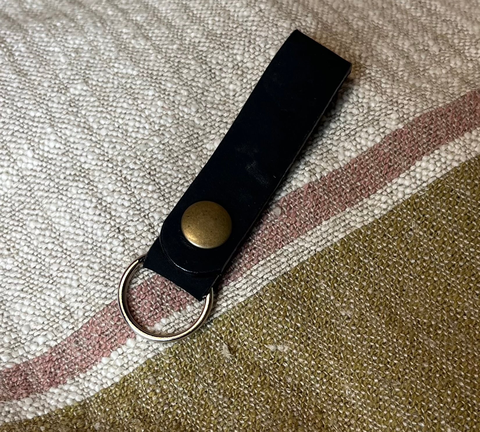 Leather Keychain Strap