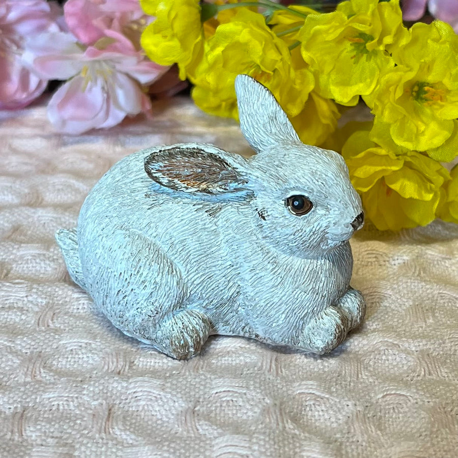 Gray Resin Bunnies